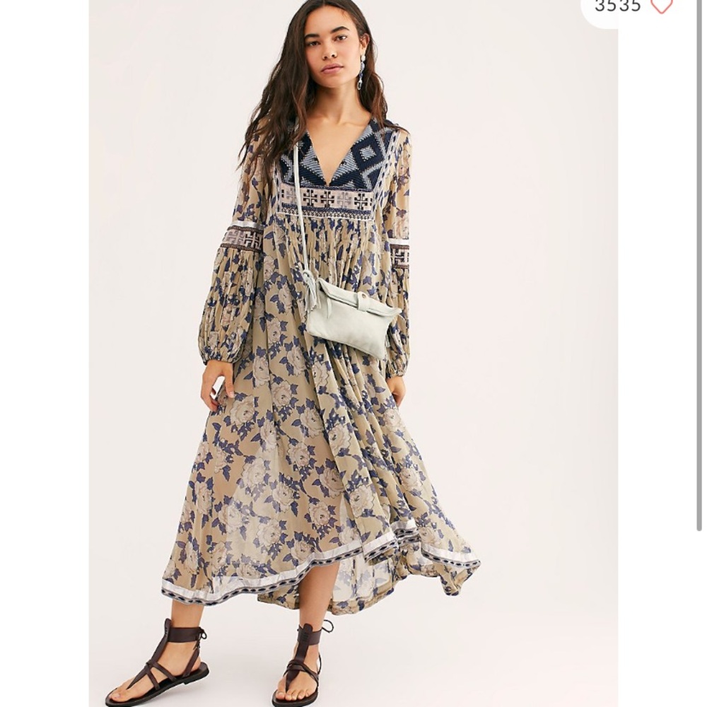 Free People Bold Blooms Dress